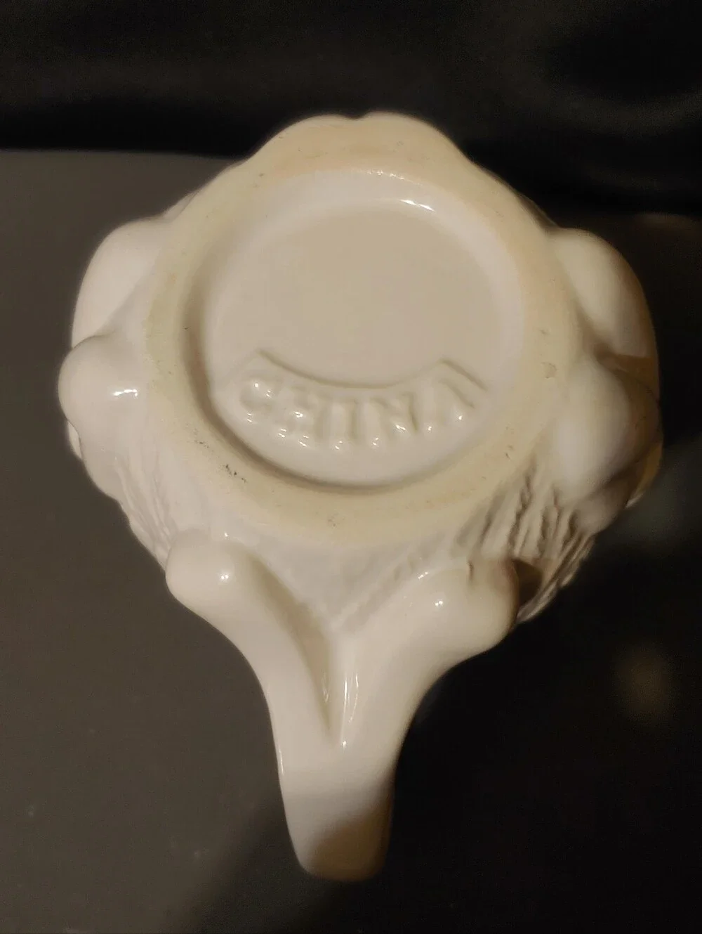 Vintage 3D Ceramic Cherub Coffee Mug